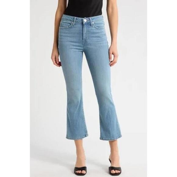 190 FRAME Le Crop Mini Boot Jeans (Size 34, Blue Springs, NWOT) - Picture 5 of 5